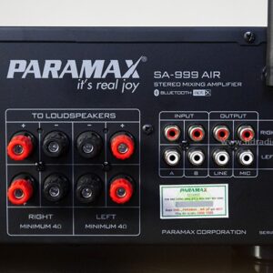Amply Paramax SA 999 AIR New, (500W/2 Kênh, Bluetooth, 12Kg)-6