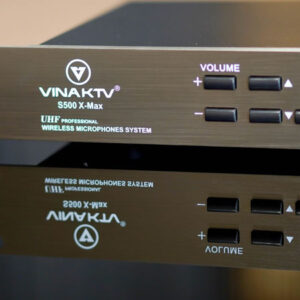 Micro không dây VinaKTV S500X Max, Công nghệ thu sóng UHF, Dò sóng sạch-3