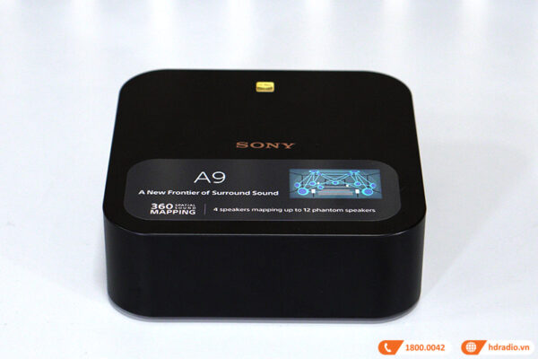 Bộ Loa Sony HT-A9, Công Suất 504W, Âm thanh 360 độ, Bluetooth, Wifi, HDMI ARC, USB-8