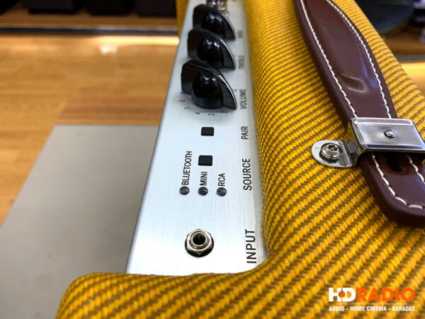 Loa Fender Monterey Tweed, Công Suất 120W, Bluetooth 4.2 AtpX, AUX, RCA-4