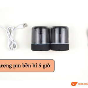 Loa Kiwi IS02, Pin 5H, 10W, Bluetooth 5.0-5