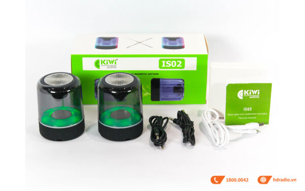Loa Kiwi IS02, Pin 5H, 10W, Bluetooth 5.0-7