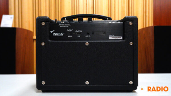 Loa Fender Indio 2 (màu đen) 60W, Pin 25h, Bluetooth 4.2-4