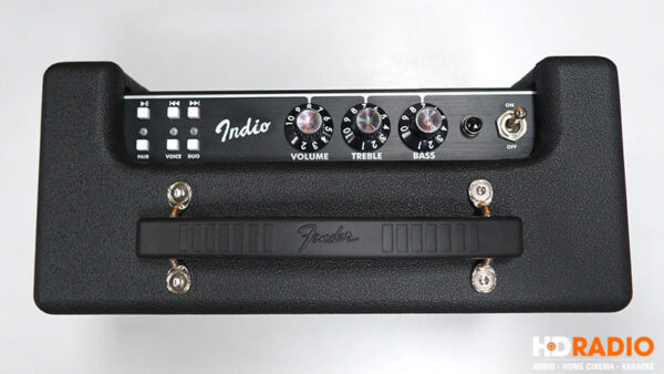 Loa Fender Indio 2 (màu đen) 60W, Pin 25h, Bluetooth 4.2-5