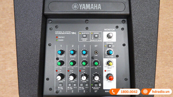 Loa Yamaha Stagepas 1K, Công Suất 1000W, Mixer 5 kênh, Bluetooth 5.0 (Loa Column Array)-18