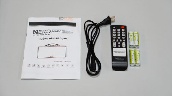 Loa Neko NK600, Bass 16.5cm, Công Suất 120W, Pin 7h, Bluetooth, HDMI ARC, Optical, AUX-15