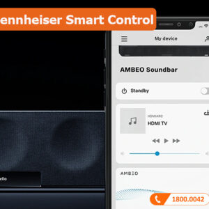 Loa Soundbar Sennheiser Ambeo Soundbar, 500W, Bluetooth, WiFi, Hdmi, Optical-7