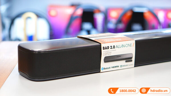 Loa Soundbar JBL BAR 2.0 ALL-IN-ONE, 80W, HDMI ARC, Optical, Bluetooth, USB-2