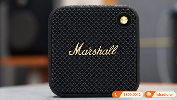 Loa Marshall Willen Chính Hãng (Tem ASH), Bluetooth 5.1, 10W, Pin 15h, IP67, Stack Mode, EQ, Mic thoại-4