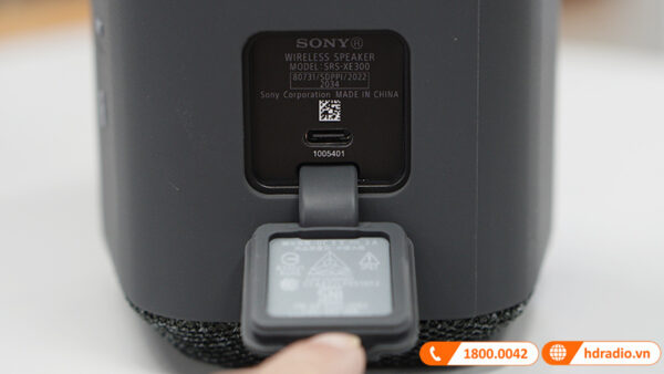 Loa Sony SRS-XE300, Pin 24h, IP67, Bluetooth 5.2-11