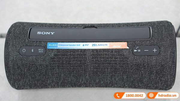 Loa Sony SRS-XG300, Pin 25h, IP67, Bluetooth 5.2, AUX-8