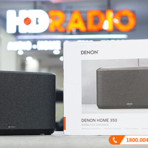 Loa DENON Home 350, Điều khiển giọng nói, Kết nối đa phòng, Bluetooth, Wifi, AirPlay 2, AUX, USB-1