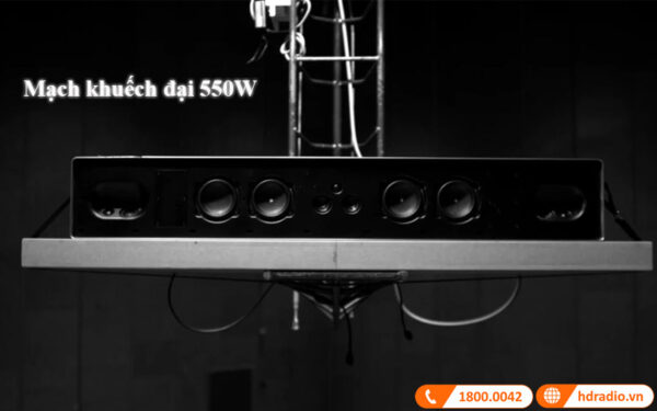 Loa soundbar B&O Beosound Stage Nordic Ice 550W, HDMI, Bluetooth 4.2, Wifi-5