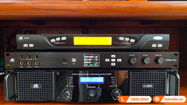 Dàn Karaoke Cao Cấp HDR73 (Tecnare E10,  Jkaudio H2600, X6000 Plus, K800)-3