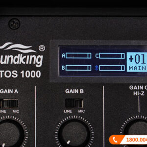 Loa Soundking Artos 1000, Công suất 430W, Bass 25cm, Mixer 4 kênh, Bluetooth (Loa Column Array)-11