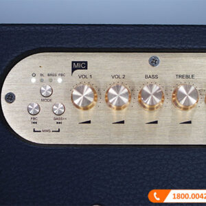 Loa Acnos HN450, Bass 16.5cm, 150W, Pin Lithium 76.8Wh-18
