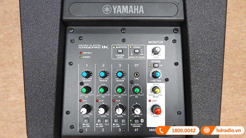 Bảng điều khiển loa Yamaha Stagepas 1K