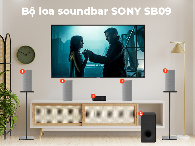 Bộ loa soundbar Sony SB09
