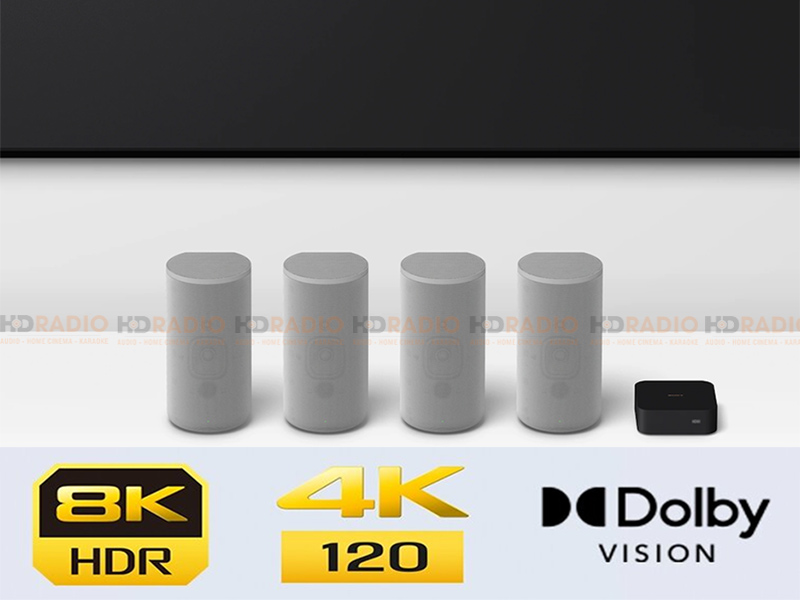Sony HT-A9 ho tro video 8k 4k