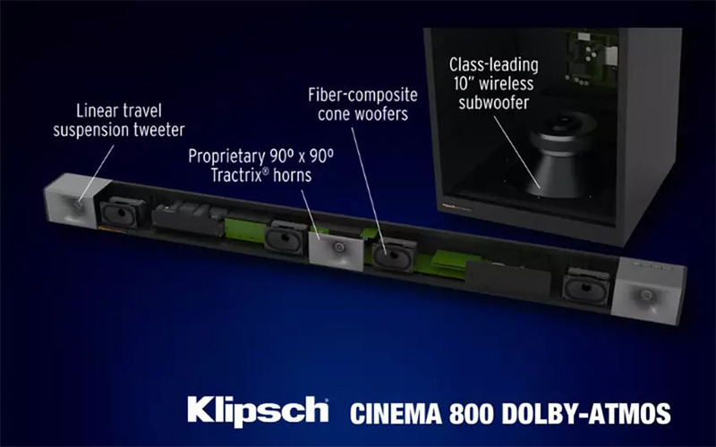 Loa soundbar Klipsch Cinema 800