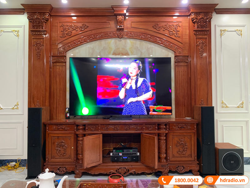 Lắp dàn Karaoke hơn 33 triệu cho anh Tài ở Vĩnh Yên