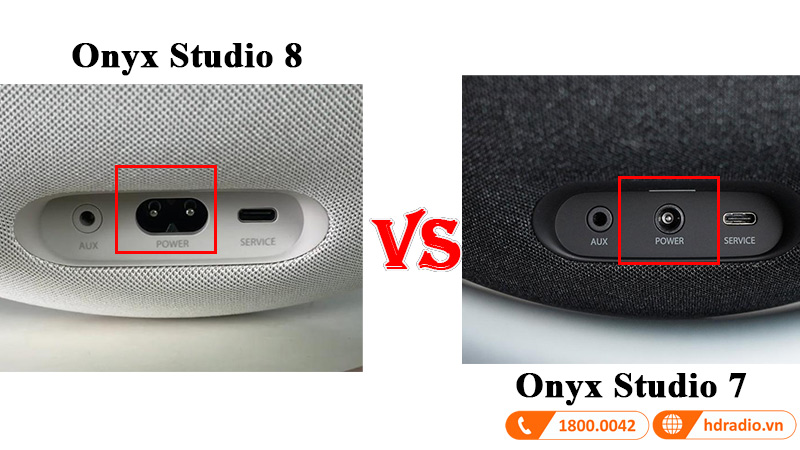 So sánh loa H/K Onyx Studio 8 và H/K Onyx Studio 7