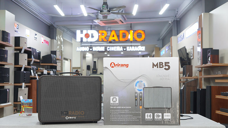 Loa Arirang MB5 rẻ nhất tại HDRADIO