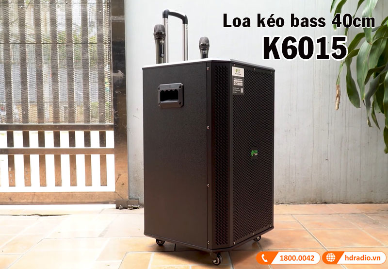 loa keo bass 40cm kiwi k6015
