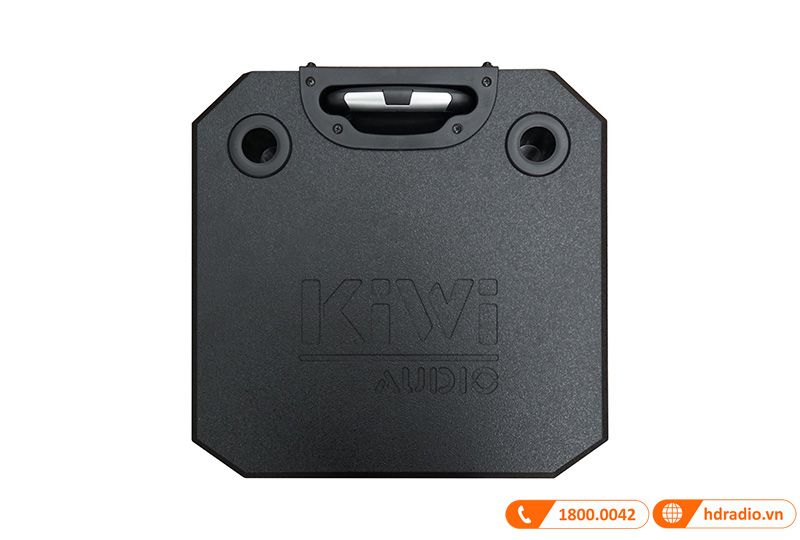 logo kiwi audio khac chim tren dinh loa keo kiwi k6018