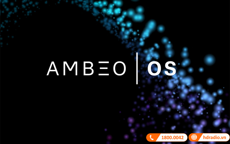 Loa Sennheiser Ambeo Soundbar Plus tích hợp hệ điều hành AMBEO|OS