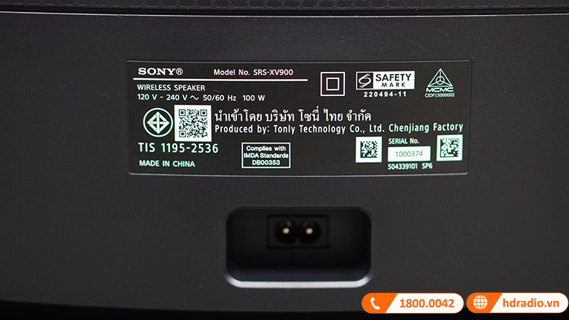 loa Sony SRS-XV900 ảnh thực tế
