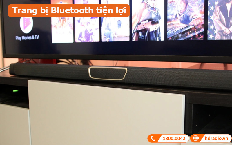 Loa soundbar Polk Magnifi Max SR System trang bị Bluetooth tiện lợi