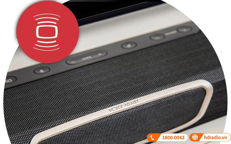 Loa soundbar Polk Magnifi Max SR System công nghệ VoiceAdjust làm rõ lời thoại