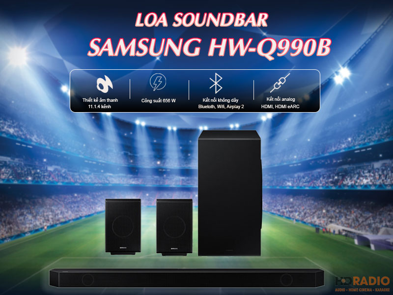 Loa Soundbar Samsung HW-Q990B