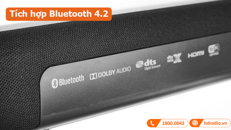 Loa soundbar Yamaha YAS-209 tích hợp bluetooth 4.2