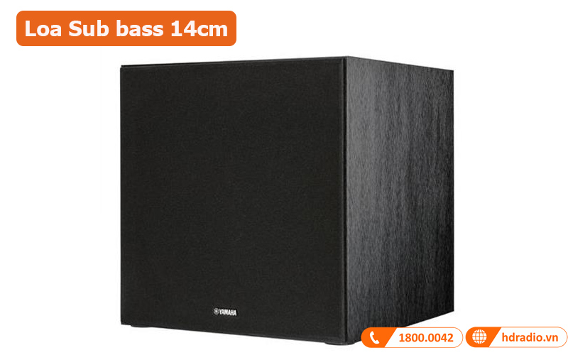 Loa soundbar Yamaha YSP-2700 loa sub bass 14cm