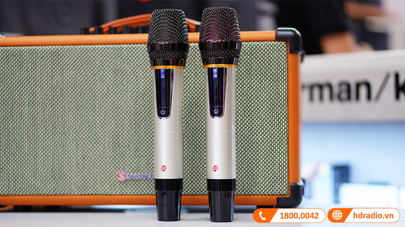 micro không dây hỗ trợ hát karaoke của Loa Sumico BT-S52